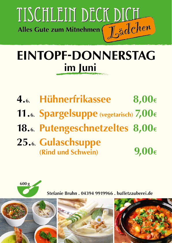 Eintopftag Juni 26